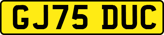 GJ75DUC