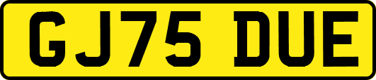 GJ75DUE