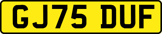 GJ75DUF