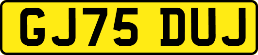 GJ75DUJ