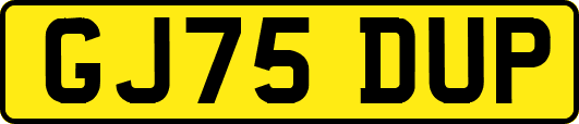 GJ75DUP
