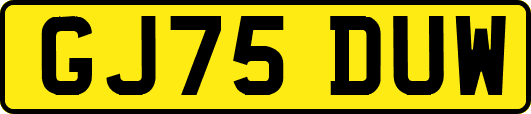 GJ75DUW
