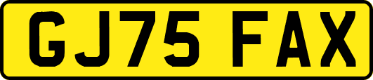 GJ75FAX