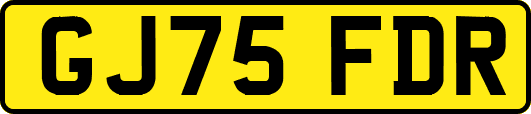 GJ75FDR