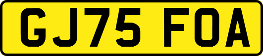 GJ75FOA