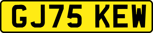 GJ75KEW