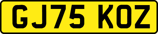 GJ75KOZ