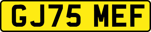GJ75MEF
