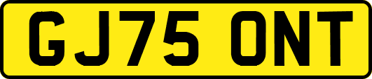 GJ75ONT