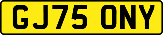 GJ75ONY