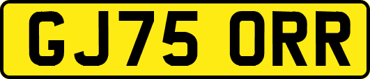 GJ75ORR