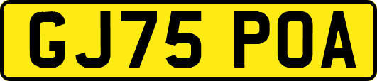 GJ75POA
