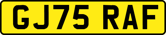 GJ75RAF