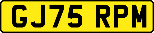 GJ75RPM