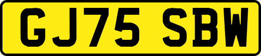 GJ75SBW