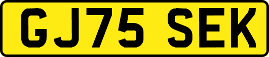 GJ75SEK