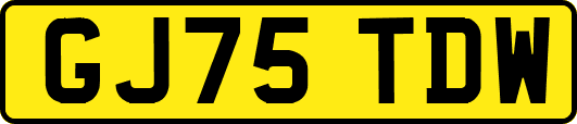 GJ75TDW