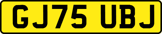 GJ75UBJ