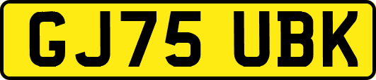GJ75UBK