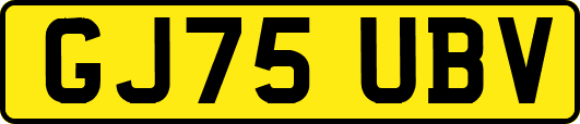 GJ75UBV