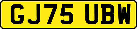 GJ75UBW