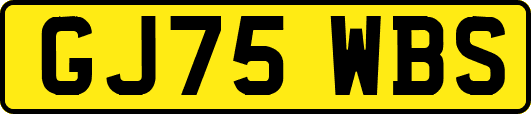 GJ75WBS