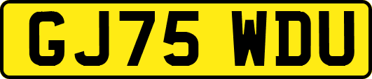 GJ75WDU