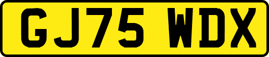 GJ75WDX