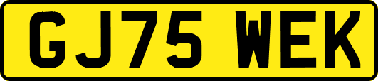 GJ75WEK