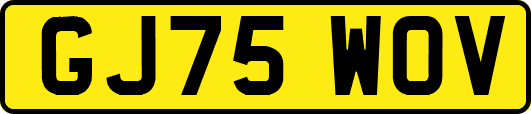 GJ75WOV