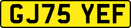 GJ75YEF