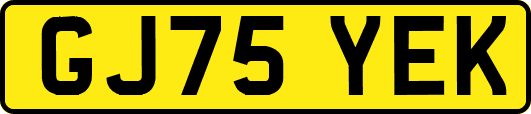 GJ75YEK