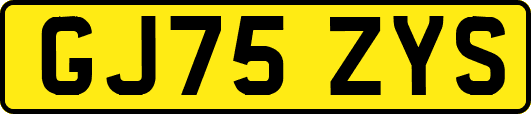 GJ75ZYS