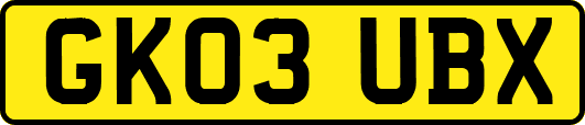 GK03UBX