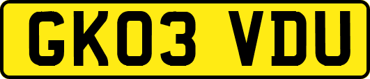 GK03VDU