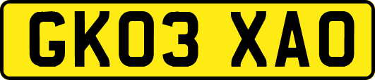GK03XAO