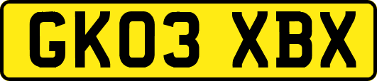GK03XBX