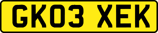 GK03XEK