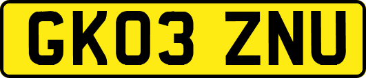 GK03ZNU