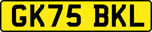 GK75BKL