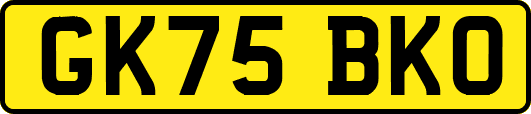 GK75BKO
