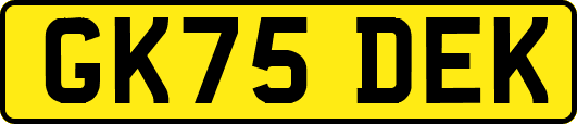GK75DEK