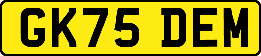 GK75DEM