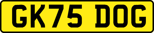 GK75DOG