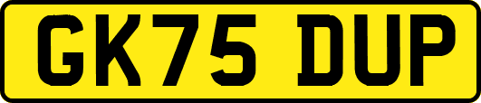 GK75DUP