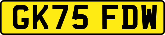 GK75FDW