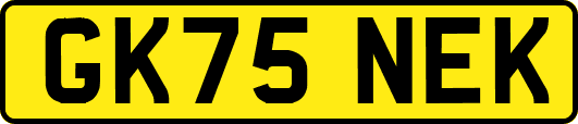 GK75NEK