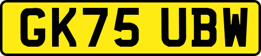 GK75UBW