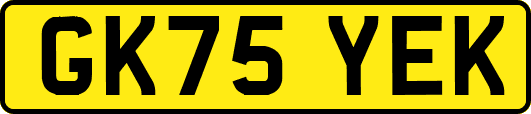 GK75YEK