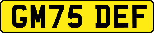 GM75DEF